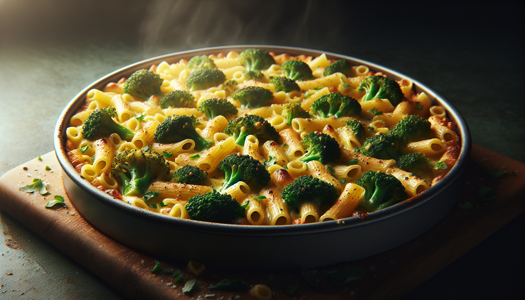 pasta al forno con broccoli